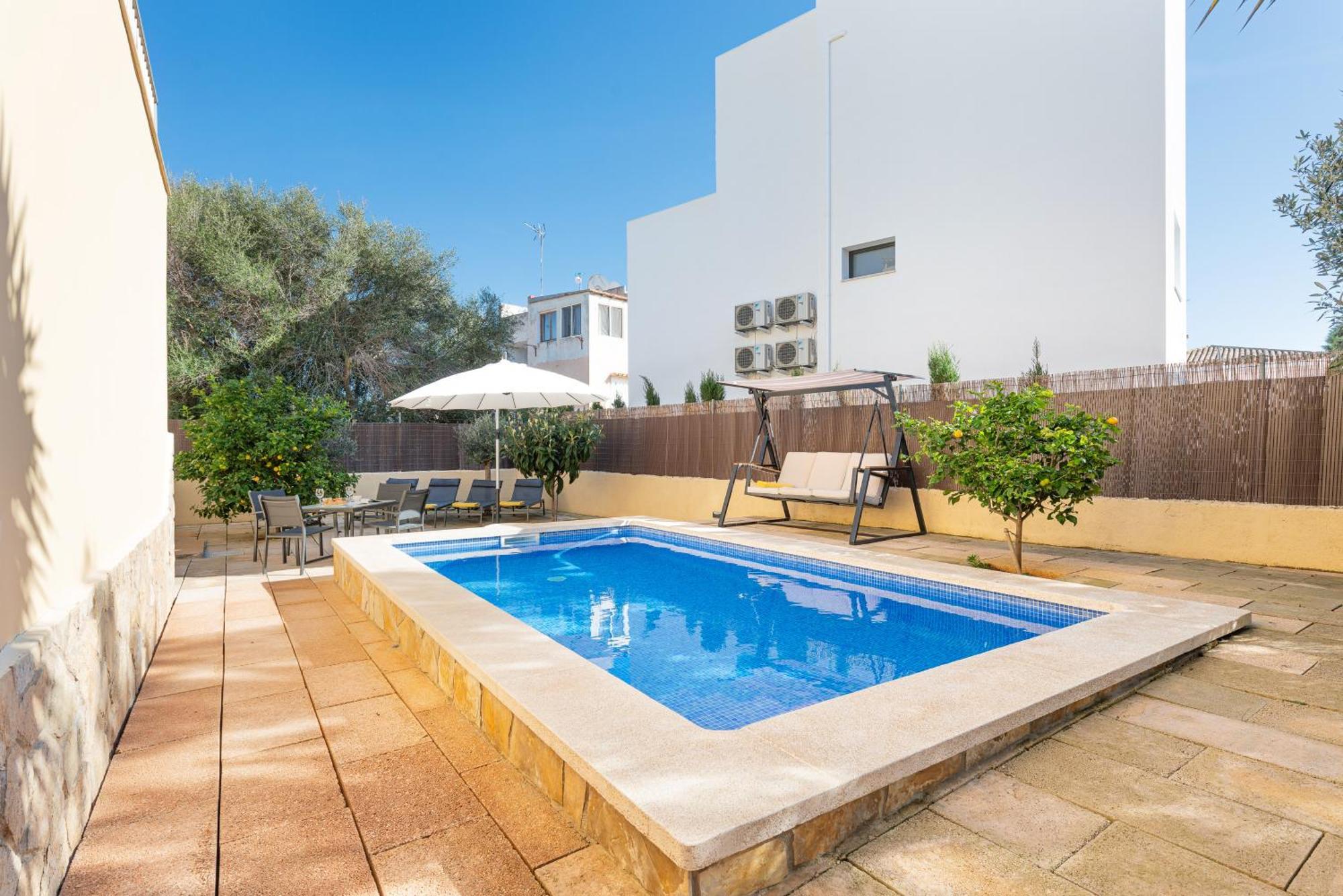 Tradicional Villa Calamar 7 Portocolom  Εξωτερικό φωτογραφία