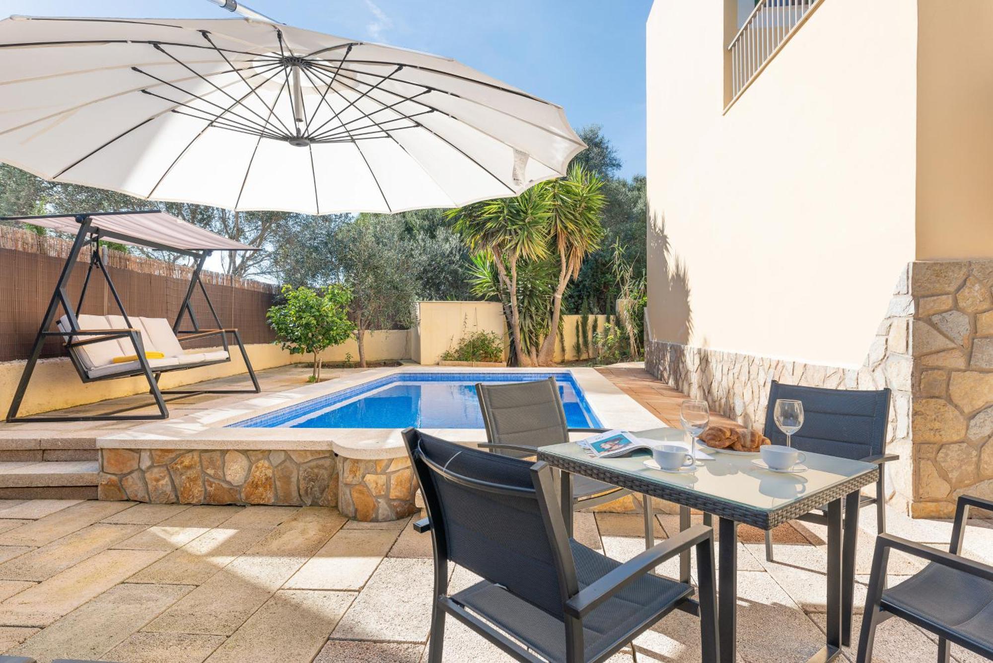 Tradicional Villa Calamar 7 Portocolom  Εξωτερικό φωτογραφία